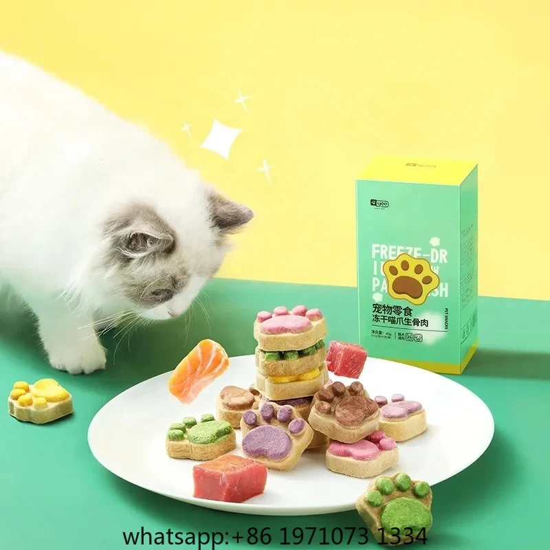 Food And Snacks High In Protein - Snacks Liofilizados para Gatos, Alto en