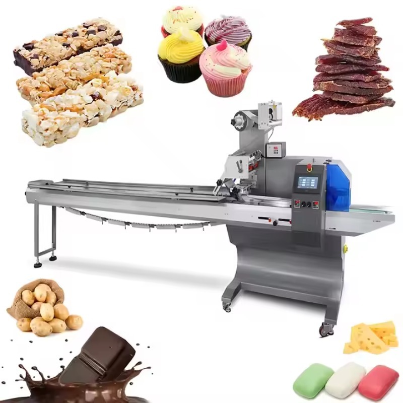 Food Snacks Packaging - Máquina Automática de Empaquetado Tipo Almohada