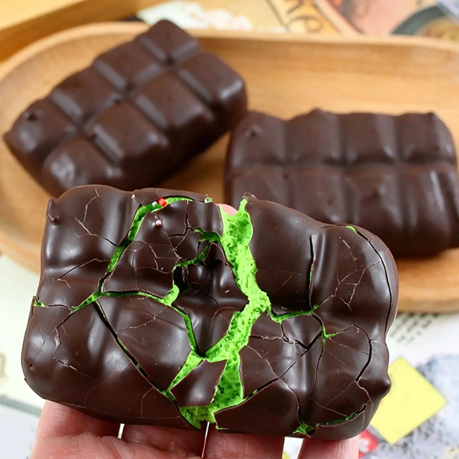 Food & Snacks Coloring - Juguete Antiestrés de Chocolate Blando y