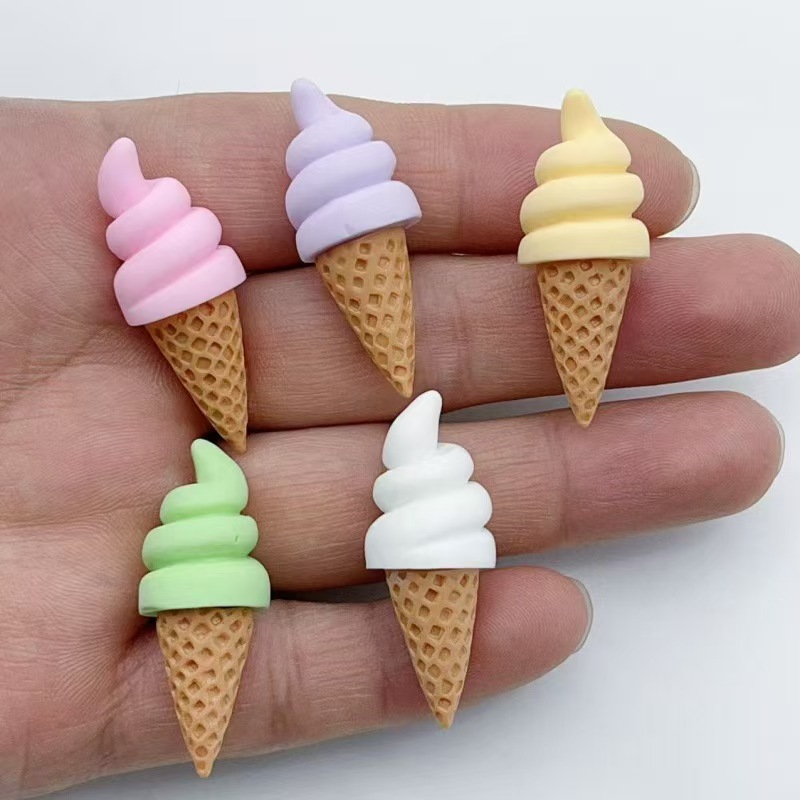 Food & Snacks Coloring - 10 piezas de adornos de resina