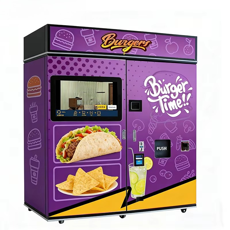 Food Snacks Vending Machine - Máquina Expendedora de Comida Rápida Personalizada