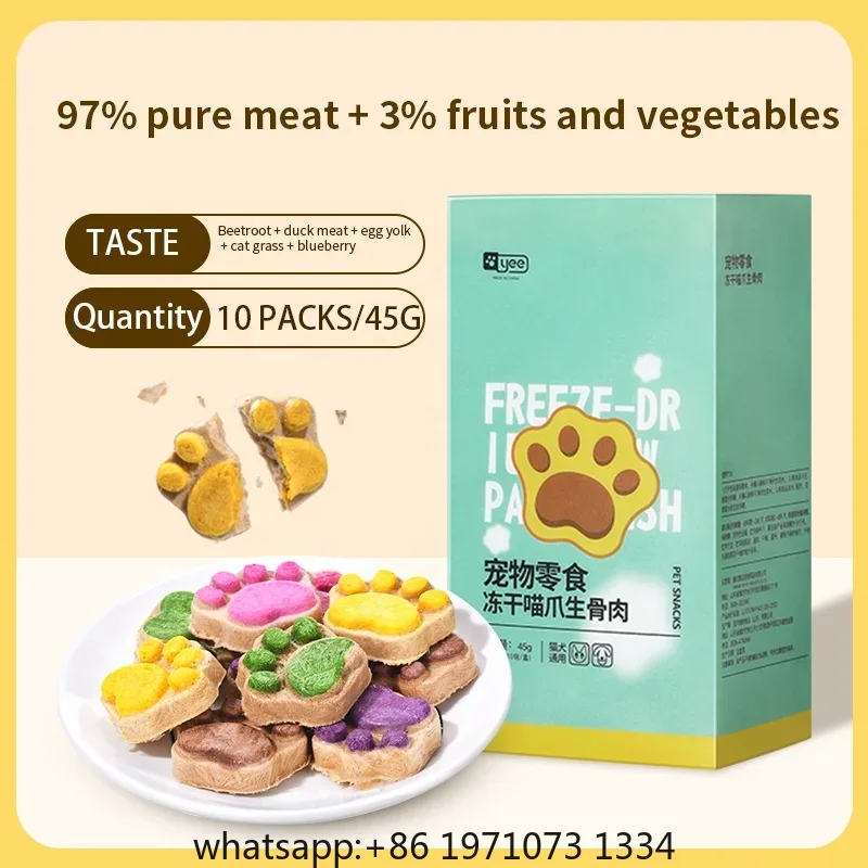 Snacks Liofilizados para Gatos - Food And Snacks High In Protein reseña y precio