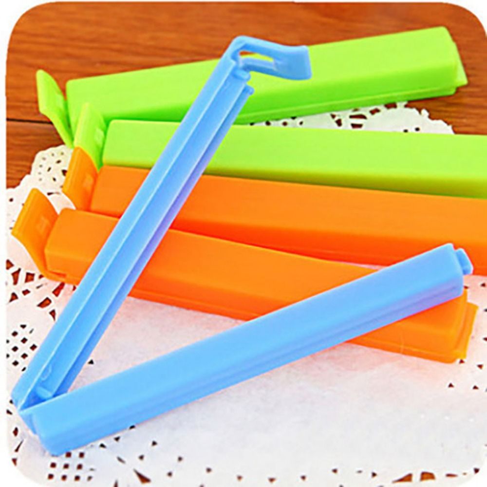 Clips de plástico reutilizable - Food Snacks Label reseña y precio