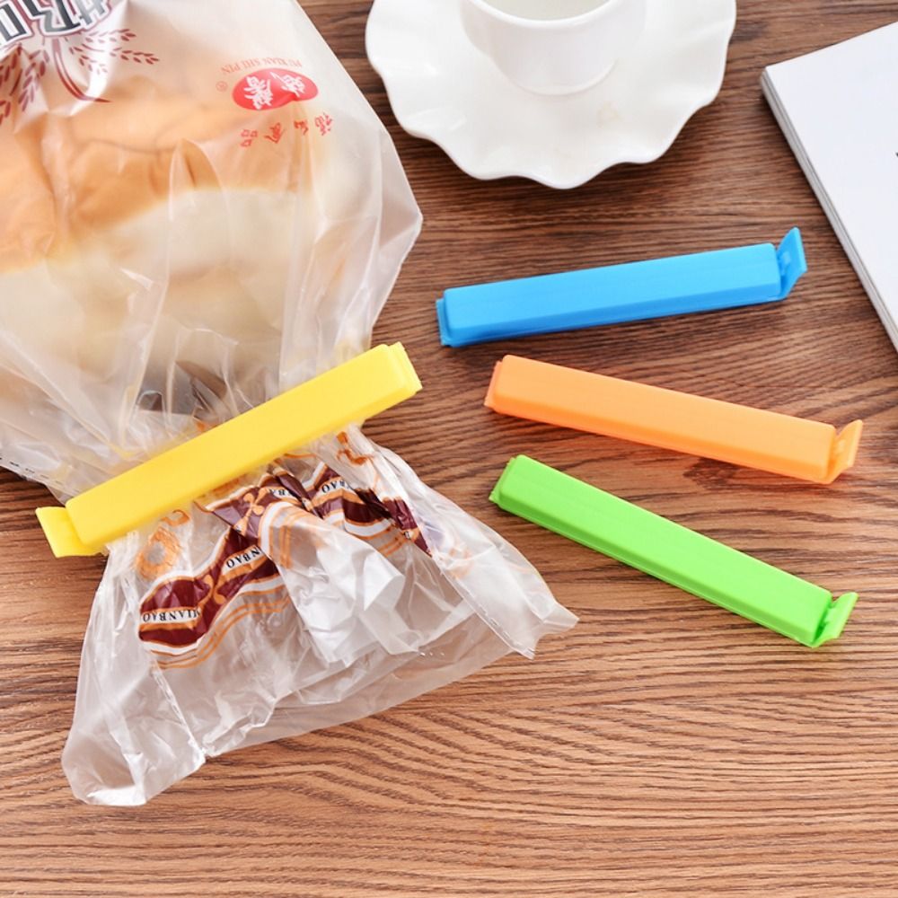 Clips de plástico reutilizable - Food Snacks Label reseña y precio
