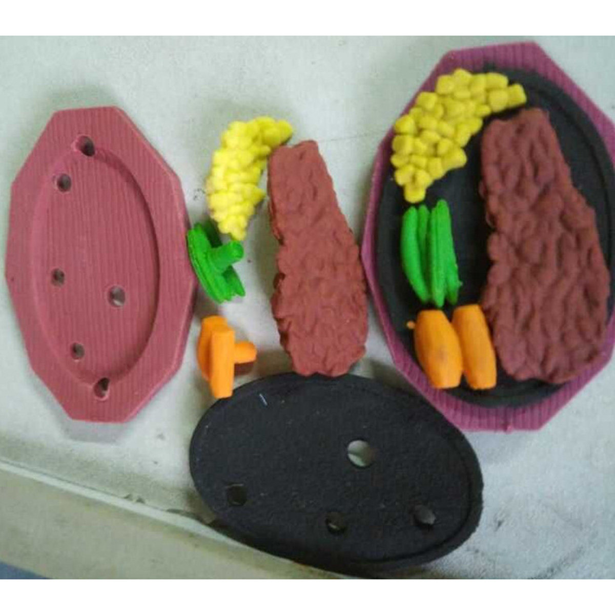 12 gomas de borrar con diseños - Food Snacks Easy reseña y precio