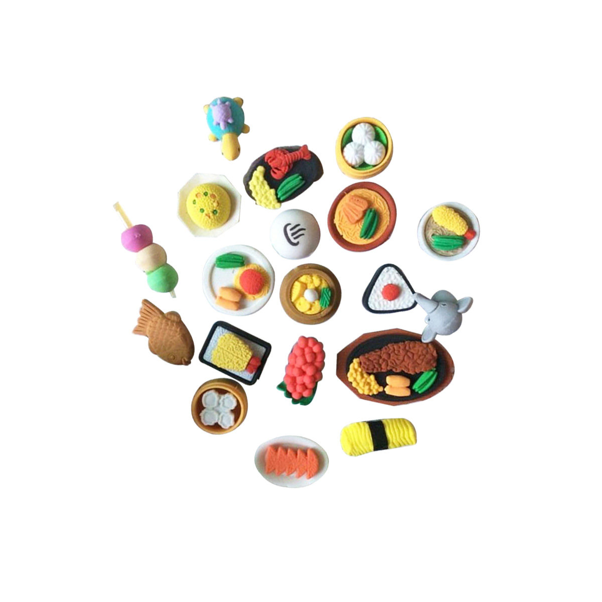 12 gomas de borrar con diseños - Food Snacks Easy reseña y precio