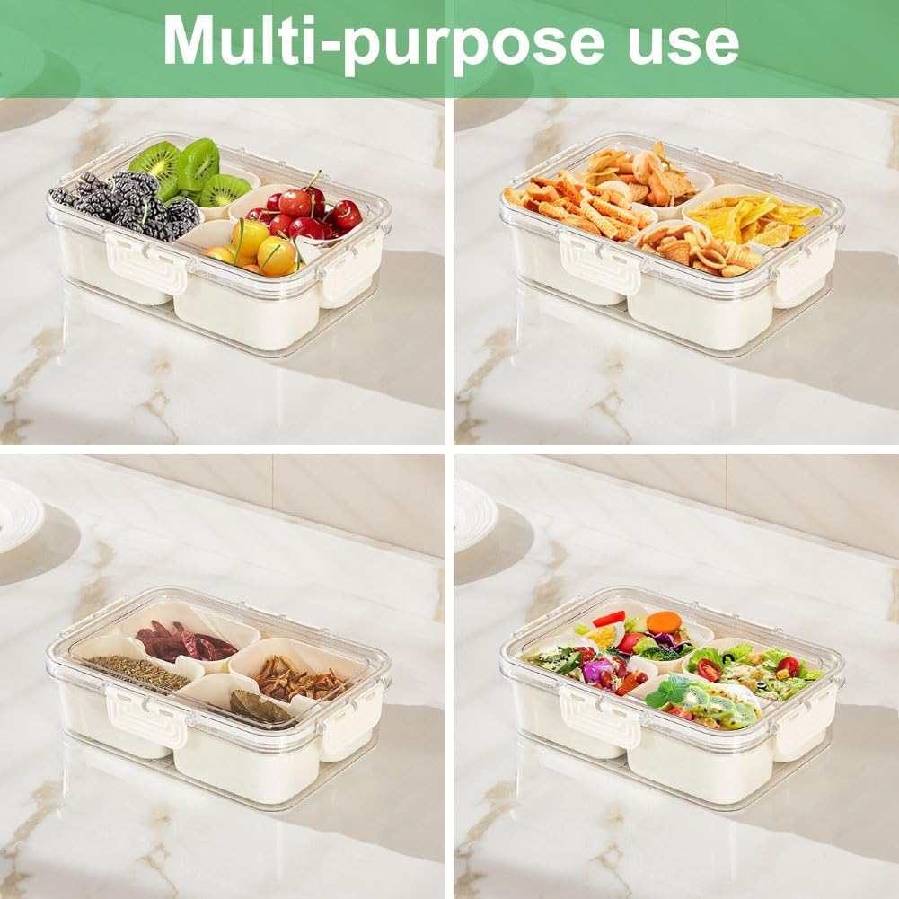 Caja Portátil para Almacenamie - Food Snacks Packaging reseña y precio