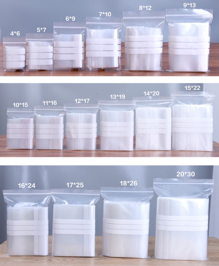 Paquete de 200 Bolsas de Plást - Food Snacks Label reseña y precio