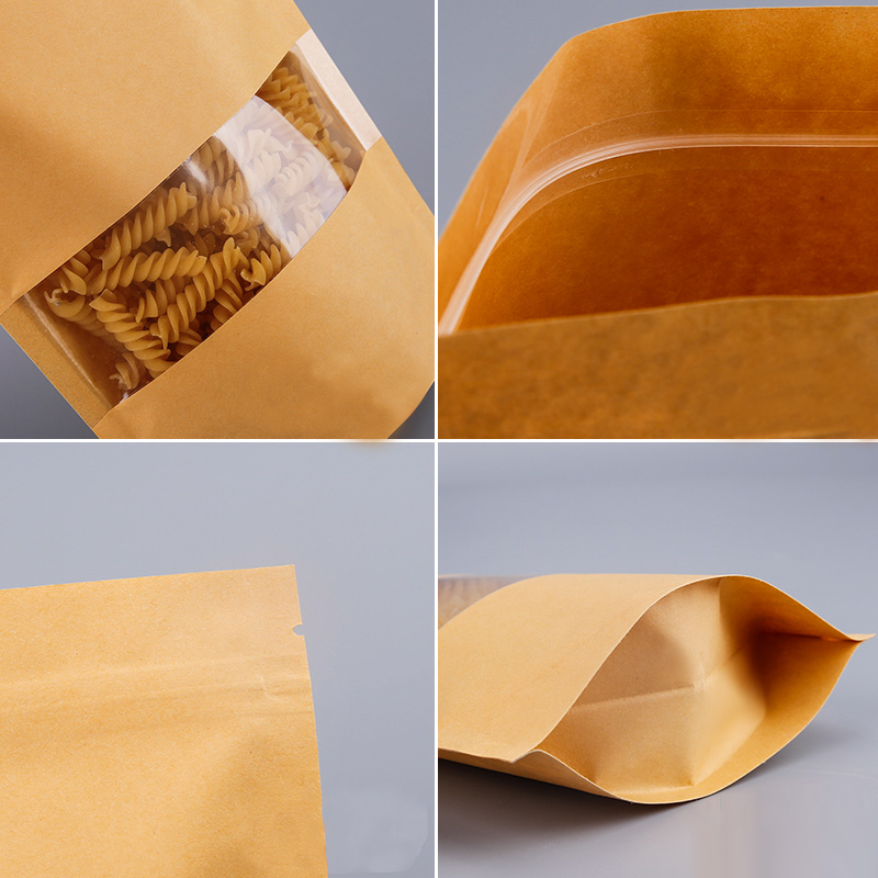 Bolsas de Papel Kraft con Cier - Food Z reseña y precio