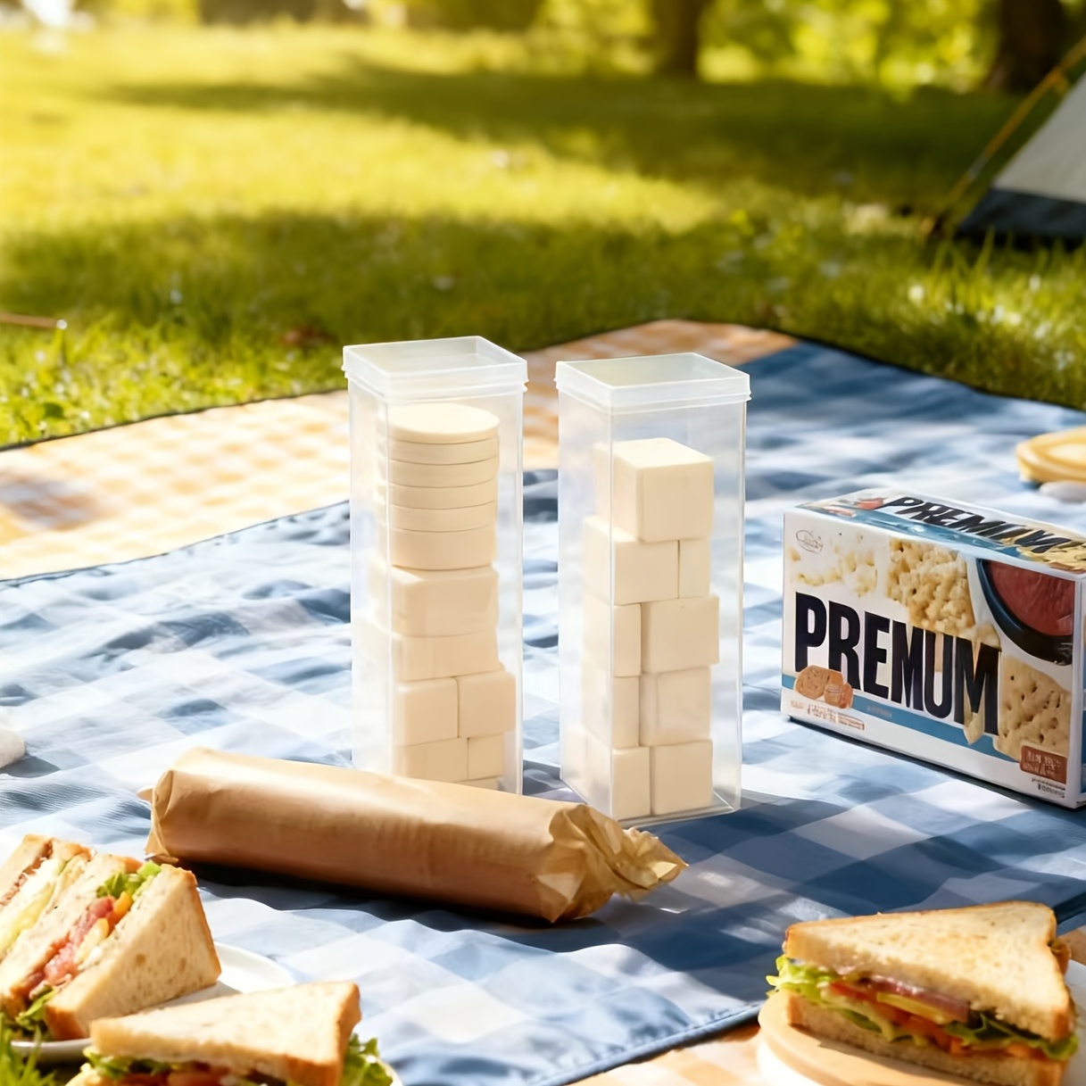 Contenedor Rectangular Transpa - Food Snacks Packaging reseña y precio