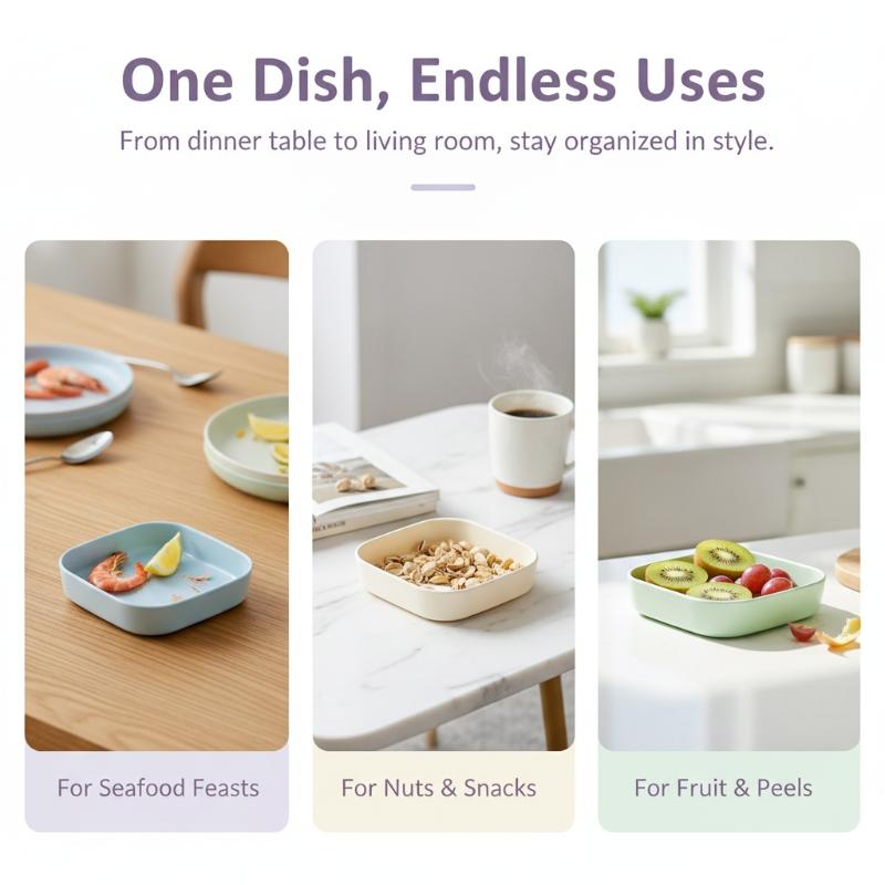 1 Juego de platos para servir  - Food Snacks Easy reseña y precio
