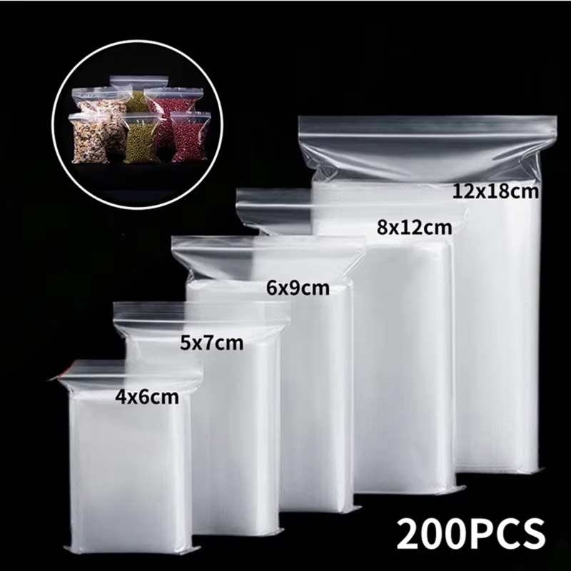 Paquete de 100 Bolsas Transpar - Food Z reseña y precio