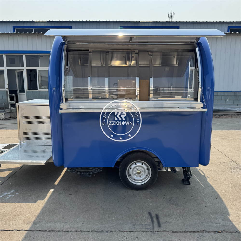 Camión de remolque de Bar móvi - Food Snacks Vending Machine reseña y precio