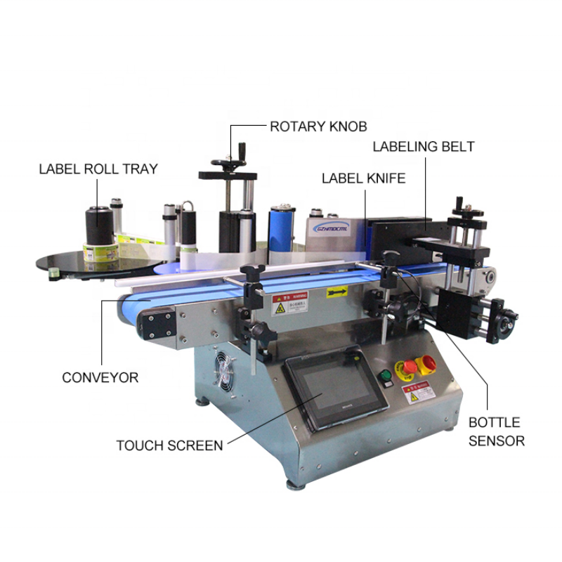 Máquina automática para etique - Food Snacks Label reseña y precio